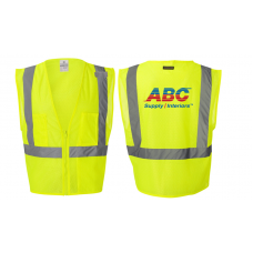KISHIGO "Original" Hi-Viz, Class 2, Ultra Cool Safety Vest LWVEST KISHIGO "Original" Hi-Viz, Class 2, Ultra Cool Safety Vest LWVEST