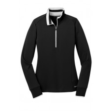 Ladies Nike Dri-Fit, 1/2-Zip Cover Up