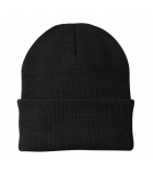 12” Knit Cap - LWKNITS Black