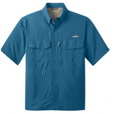 Eddie Bauer Short-Sleeve Fishing Shirt LWEBFISHS