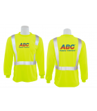 Hi-Viz Long Sleeve Pocket T-Shirt LWLSHIVIZ