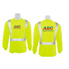 Hi-Viz Long Sleeve T-Shirt  LWLSHIVIZ - Talls
