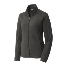Ladies Port Authority Heather Microfleece Full-Zip Jacket LWL235