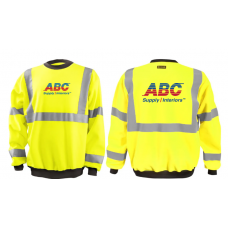 Hi-Viz, Crew Neck Sweatshirt LWHVZCRW