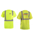 Moisture Wicking, Birdseye, Hi-Viz Pocket T-Shirt LWHIVZPTB - TALLS
