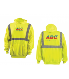 Hi-Viz, Lightweight Pullover Hoodie LWHVZHDL