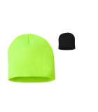 8” Knit Beanie LWBEANIESG - Safety Green