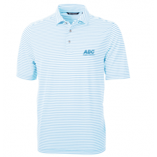 Cutter & Buck Men's Virtue Epic Pique Stripe Polo LWMCK01168