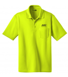 Safety Yellow, Snag Proof Pocket Polo