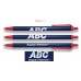 Bic Clic Stic Pen  Red, White, & Blue LWPEN