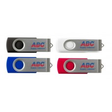 QuickShip USB Swivel Flash Drive LWUSB 2G, 4G, 8G 