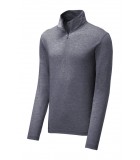 Mens Sport-Tek Tri-Blend Wicking 1/4-Zip Pullover (LIGHTWEIGHT) LWST407 Mens Sport-Tek Tri-Blend Wicking 1/4-Zip Pullover (LIGHTWEIGHT) LWST407