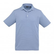 Footjoy Men's Microfeeder Stripe Performance Golf Polo LWTM16319
