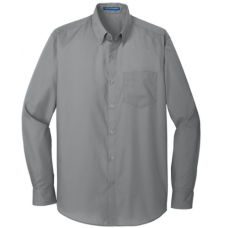 Men's Long Sleeve Carefree Poplin Shirt LWW100 Men's Long Sleeve Carefree Poplin Shirt LWW100