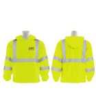 High Visibility 1/2 Zip Windshirt with Hood LWW450HVL