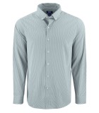 Cutter & Buck Skyline Men's Pinstripe Long Sleeve Dress Shirt LWMCW00237 Cutter & Buck Skyline Men's Pinstripe Long Sleeve Dress Shirt LWMCW00237