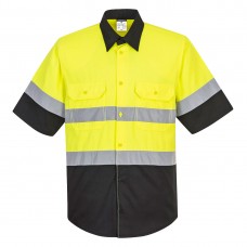 Short Sleeve High Visibility Button-Down LWEO67 Short Sleeve High Visibility Button-Down LWEO67