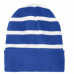 Sport-Tek Striped Beanie with Solid Band LWSTC31 Sport-Tek Striped Beanie with Solid Band LWSTC31