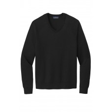 Brooks Brothers Cotton Stretch V-Neck Sweater BB18400